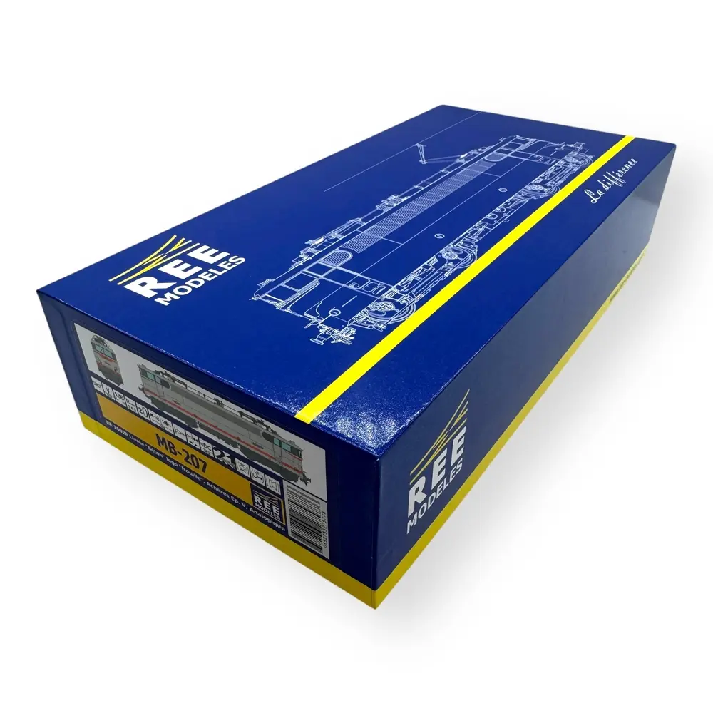 Locomotive électrique BB 16028 - Analogique - REE Modèles MB207 - HO - SNCF - EP V - 4