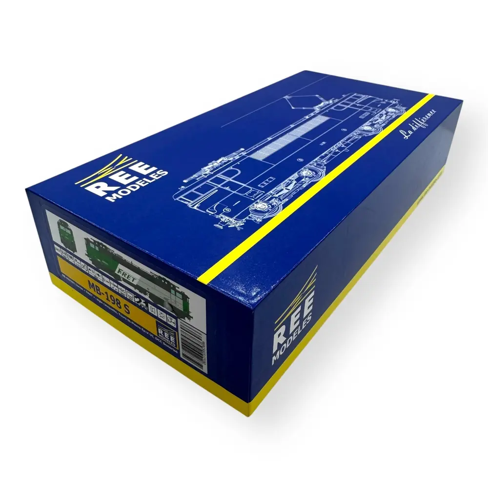 Locomotive électrique BB 9201 - DCC SON - REE Modèles MB198S - HO - SNCF - EP V - 4