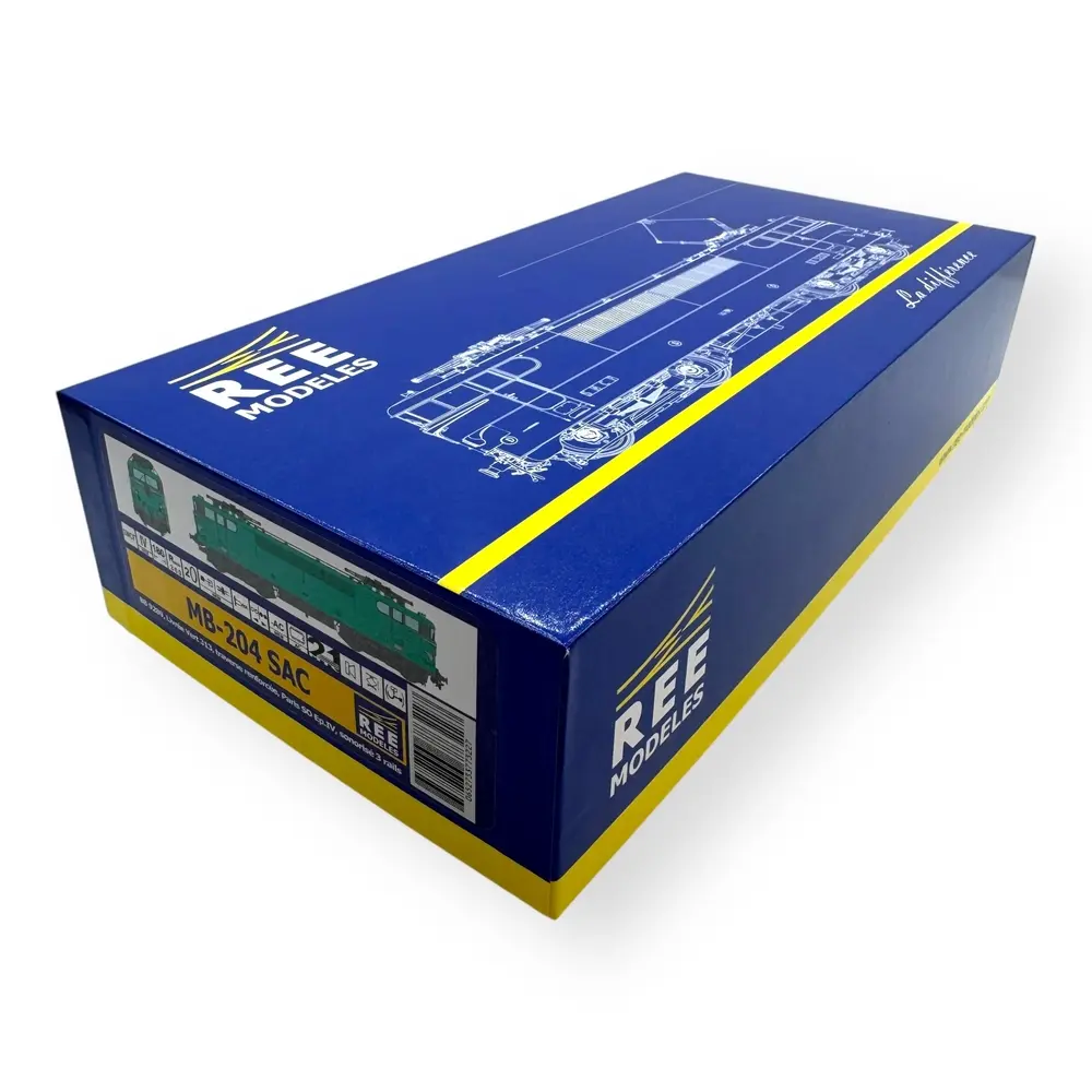 Locomotive électrique BB 9289 - ACC SON - REE Modèles MB204SAC - HO - SNCF - EP IV - 4