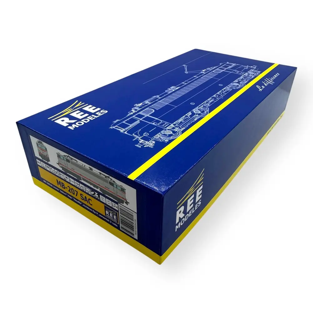 Locomotive électrique BB 16028 - ACC SON - REE Modèles MB207SAC - HO - SNCF - EP V - 4