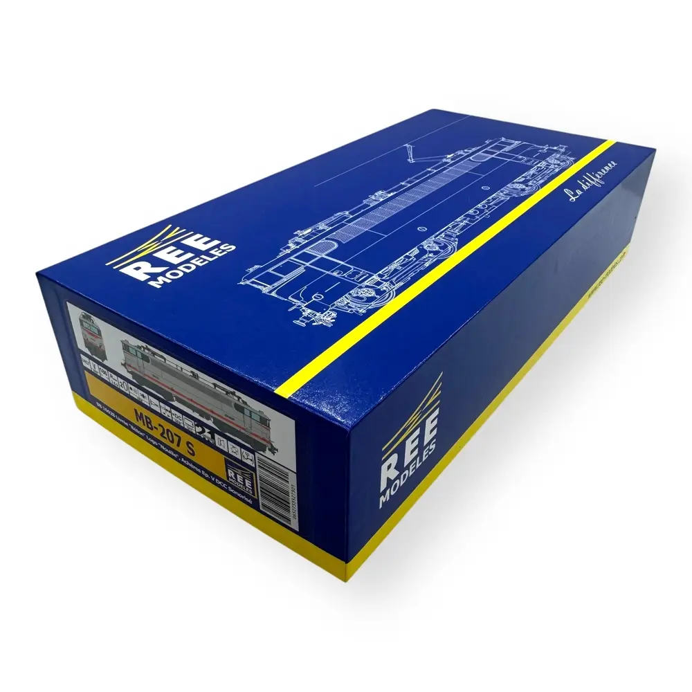 Locomotive électrique BB 16028 - DCC SON - REE Modèles MB207S - HO - SNCF - EP V - 4