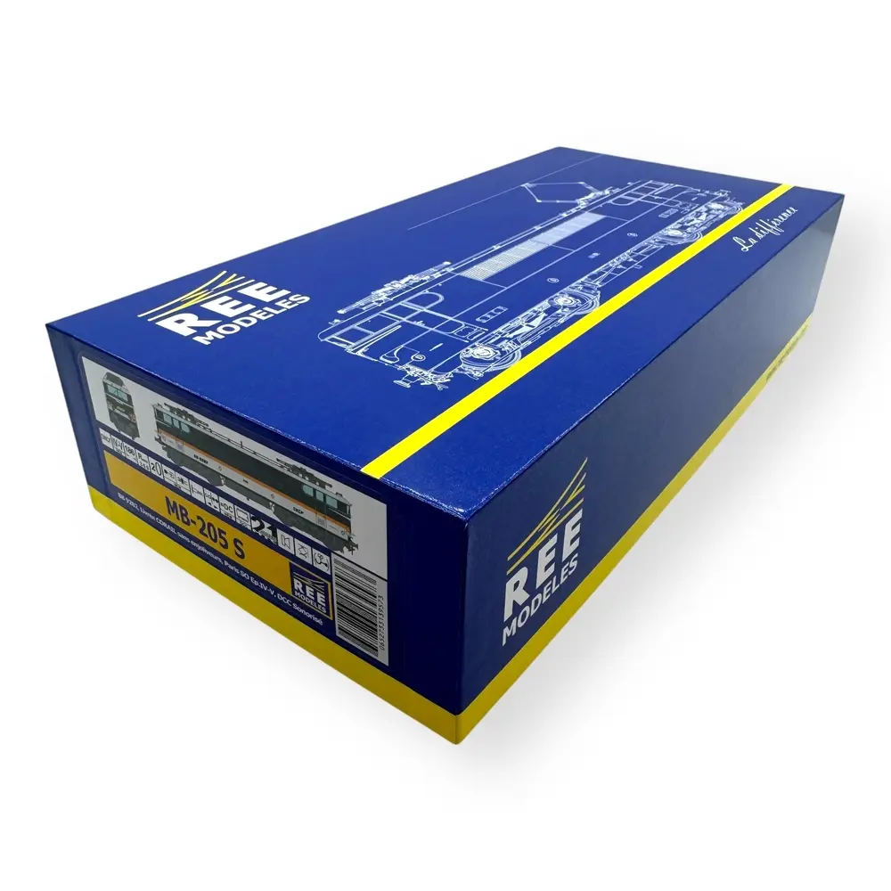 Locomotive électrique BB 9282 - Ree Modèles MB205S - HO 1/87 - SNCF - Ep IV-V - Digital sound - 2R - 4