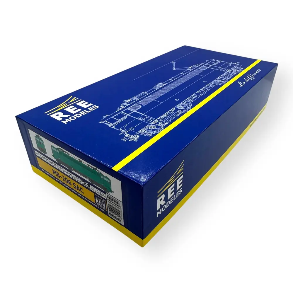 Locomotive électrique BB 16020 - ACC SON - REE Modèles MB206SAC - HO - SNCF - EP IV - 4