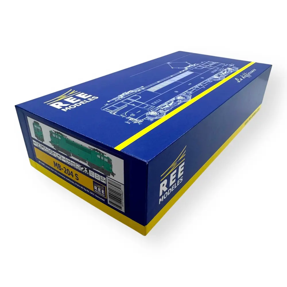 Locomotive électrique BB 9289 - DCC SON - REE Modèles MB204S - HO - SNCF - EP IV - 4