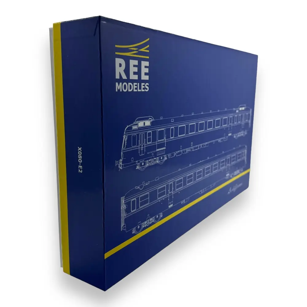 Autorail RGP 2 X-2706 Orange & Béton - Ree modèles MB175SAC - SNCF - HO - EP IV - Digital sound - 3R - 4