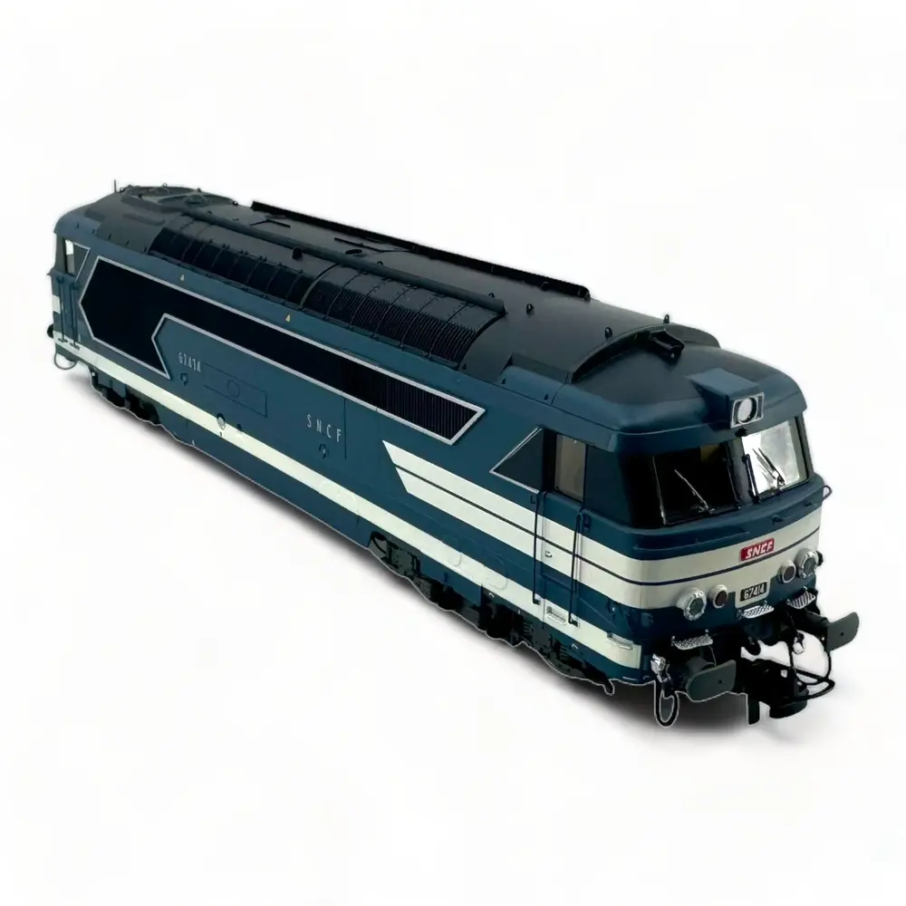 Locomotive Diesel Analogique BB67414 "Chalindrey" REE MODELES MB166 - SNCF - HO 1/87 - 2