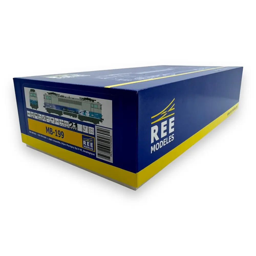 Locomotive électrique BB 9282 - Ree Modèles MB199 - HO 1/87 - SNCF - Ep V-VI - Analogique - 2R - 4