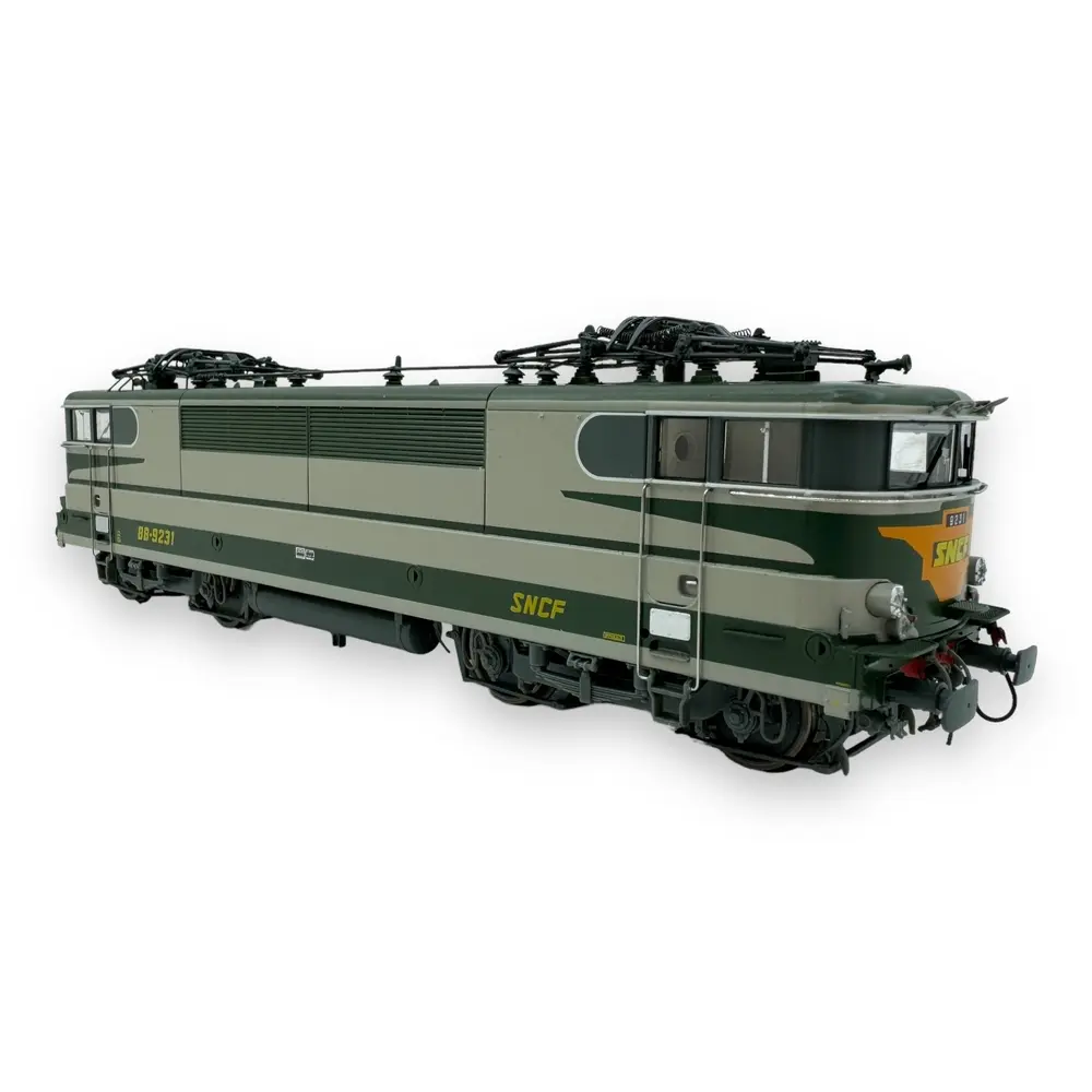Locomotive électrique BB 9231 livrée "Arzens" - Ree Modèles MB196 - HO 1/87 - SNCF - Ep IV-V - Analogique - 2R - 2