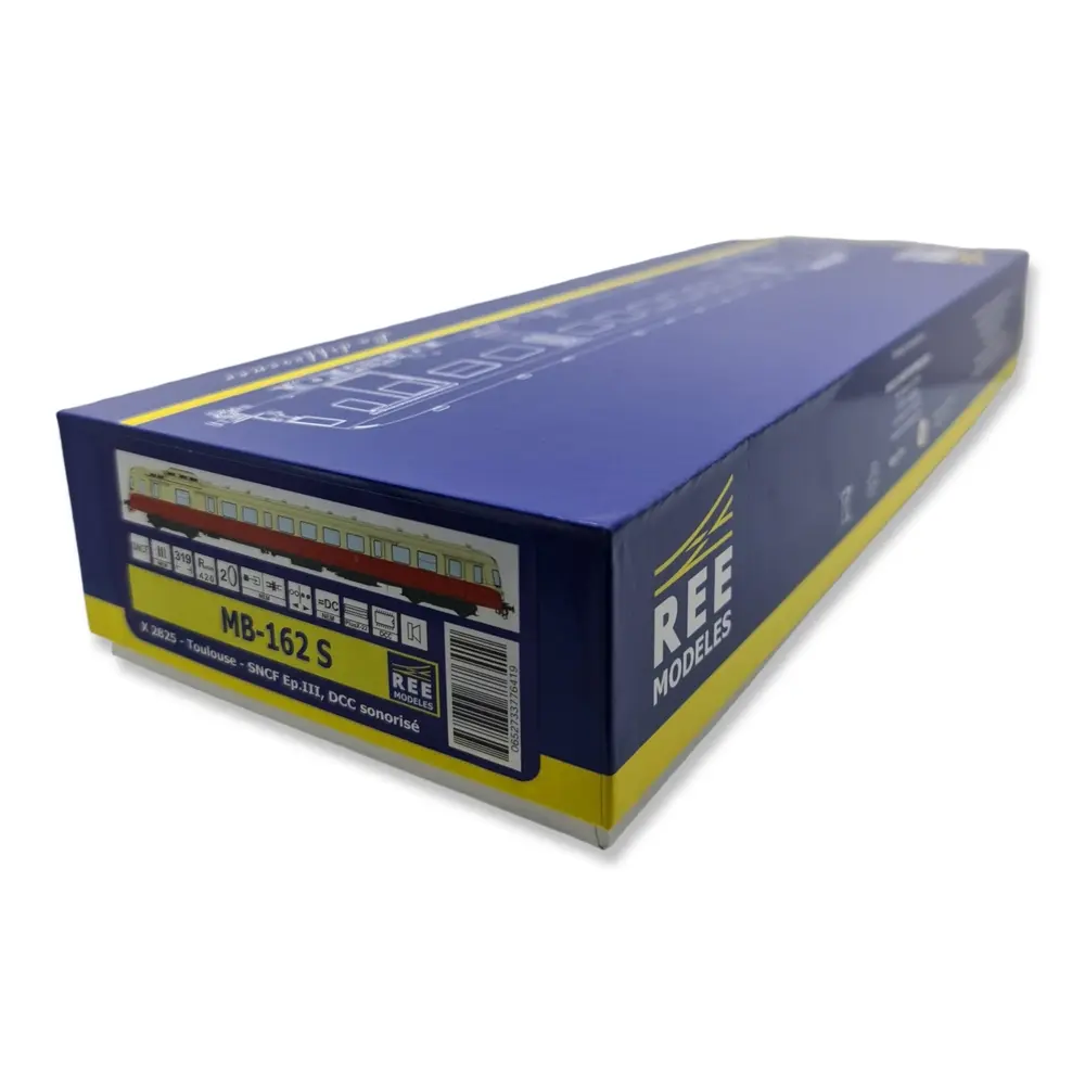 Autorail diesel X-2825 - REE Modèles MB162SAC - HO 1/87 - SNCF - EP III - 4