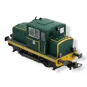Locotracteur MOYSE 32 TDE - Vert Bande jaune -analogique- REE MODELES MB219 - SNCF - 2