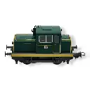 Locotracteur MOYSE 32 TDE - Vert Bande jaune -analogique- REE MODELES MB219 - SNCF - 3