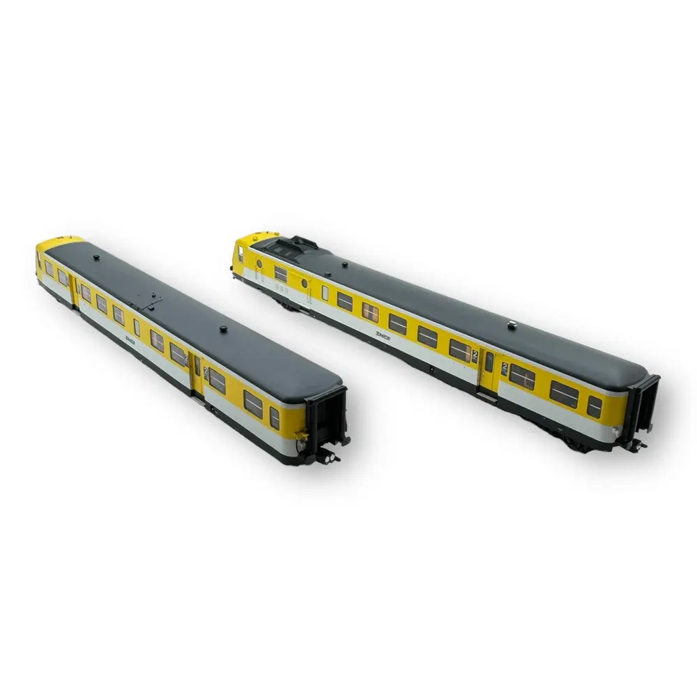 Autorail RGP 1 X-2722 Jaune Moderne - Analogique - REE MODELES MB192 SNCF - HO - EP IV-V - 2