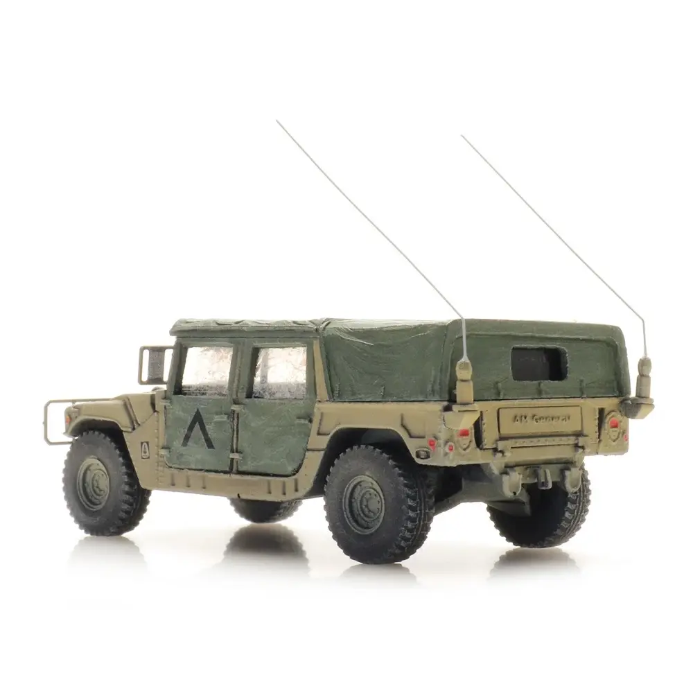 Jeep Humvee du désert des États-Unis - Artitec 6870540 - HO 1/87 - 5