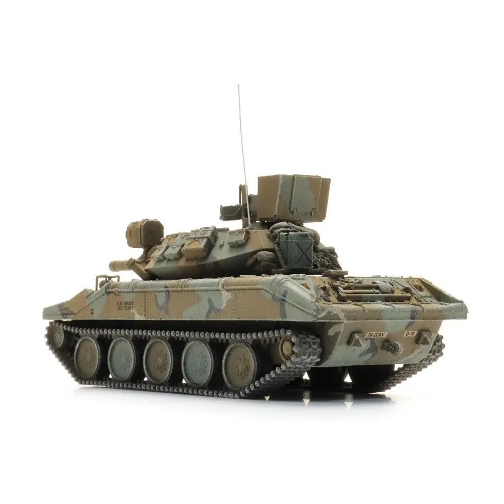 Sheridan M551 Merdec de l'armée américaine - ARTITEC 6870638 - HO 1/87 - 5
