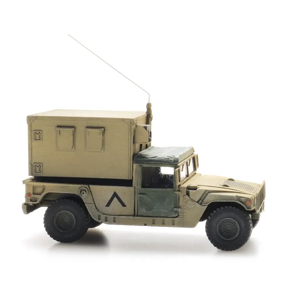 Véhicule militaire US Humvee Desert Shelter - Artitec 6870541 - HO 1/87 - 5