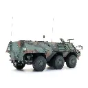 Bundeswehr TPz Fuchs Aufklärer Flecktarnung - Artitec 6870696 - HO 1/87 - 4