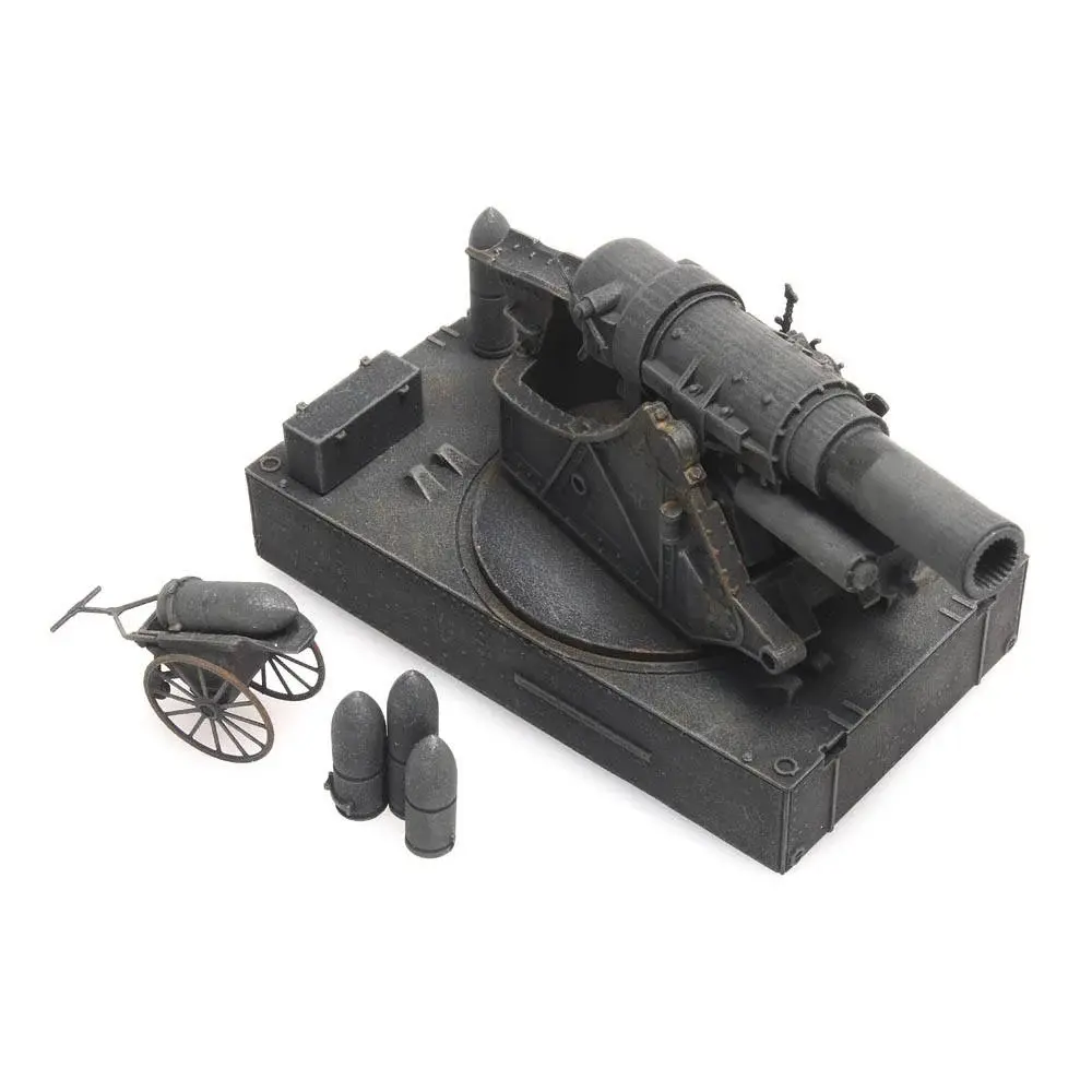 Skoda 30,5 cm Belagerungsmörser M1916, prêt à l'emploi - Artitec 6870254 - HO 1/87 - 5