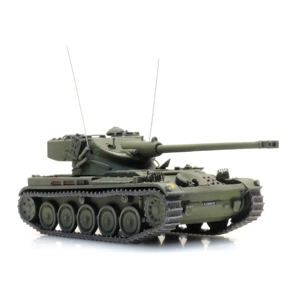 Chasseur de chars AMX 13 - ARTITEC 6870411 - Vert - HO : 1/87  - 2