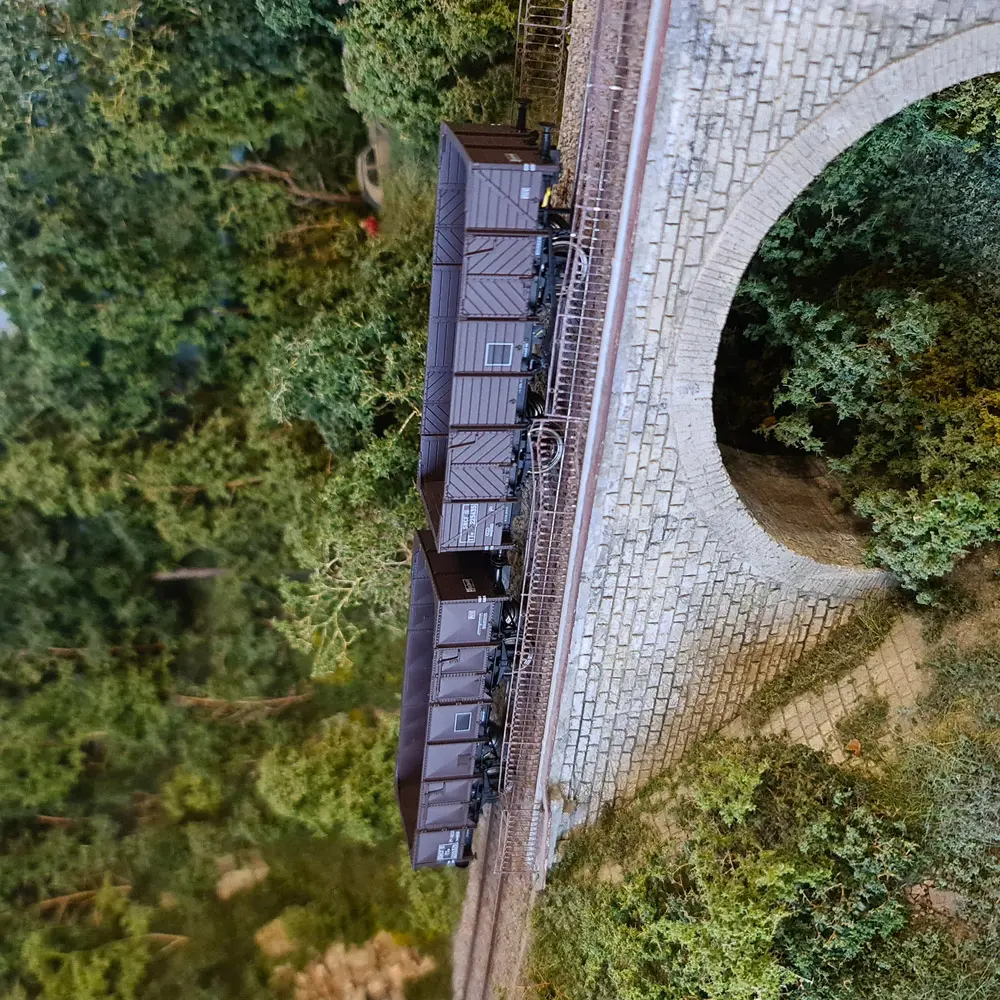 Wagons tombereau 4 portes ex-PLM, SNCF, REE Modèles WB-819, HO 1/87e - 5