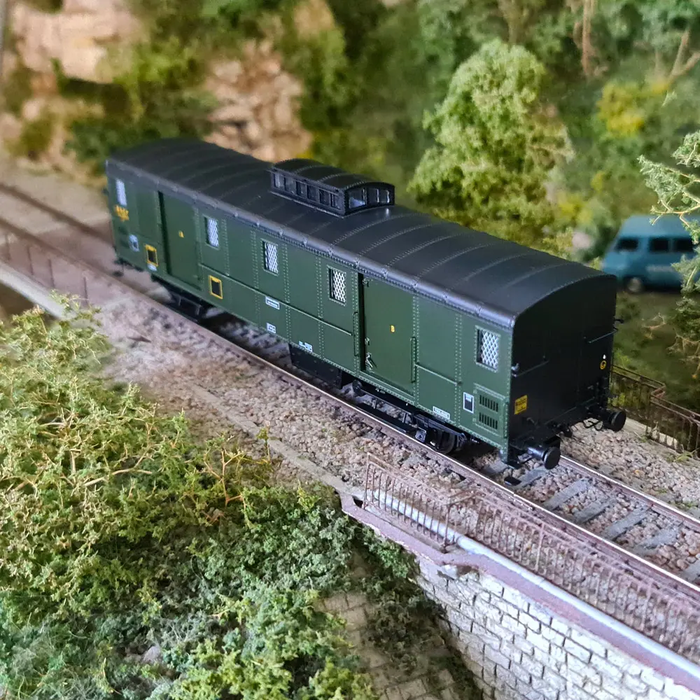 FOURGON OCEM 30 "TOULOUSE" Vigie - DCC - REE MODELES VB109S SNCF - HO 1/87 - 5