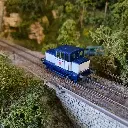 Locotracteur MOYSE 32 TDE - Bleu & Blanc -Dcc Son- REE MODELES MB220S - SNCF - 5