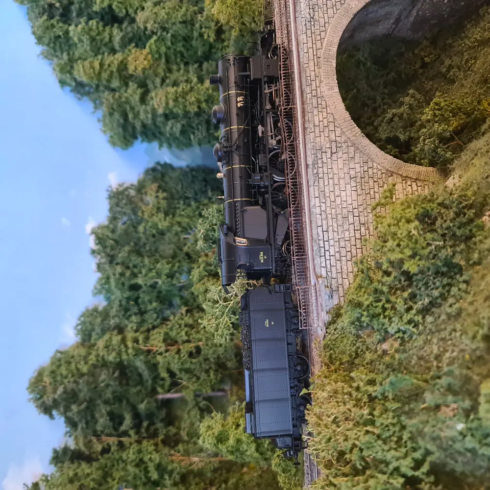 Locomotive à vapeur 5-141 D - REE MODELES MB159SAC - SNCF - HO 1/87 - 5