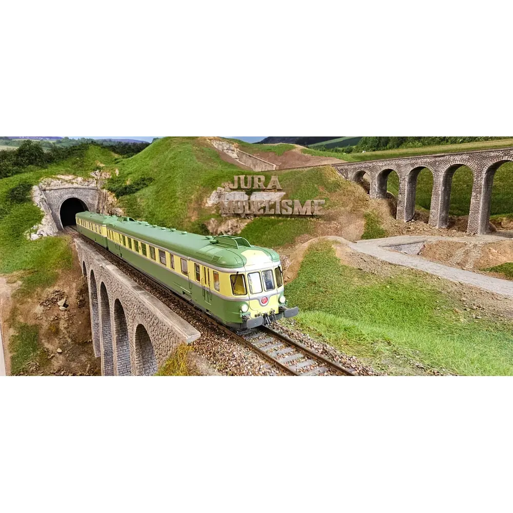 Autorail RGP 2 X-2703 Marseille - ACC SON - REE MODELES MB173SAC SNCF - HO - EP III - 7