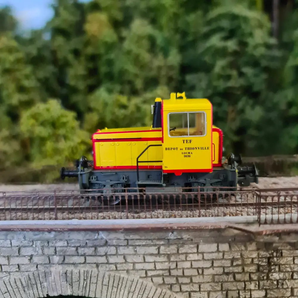 Locotracteur LOCMA 0030 digital sonore, Thionville - REE MODELES MB226S - SNCF - Ep V/VI - 5