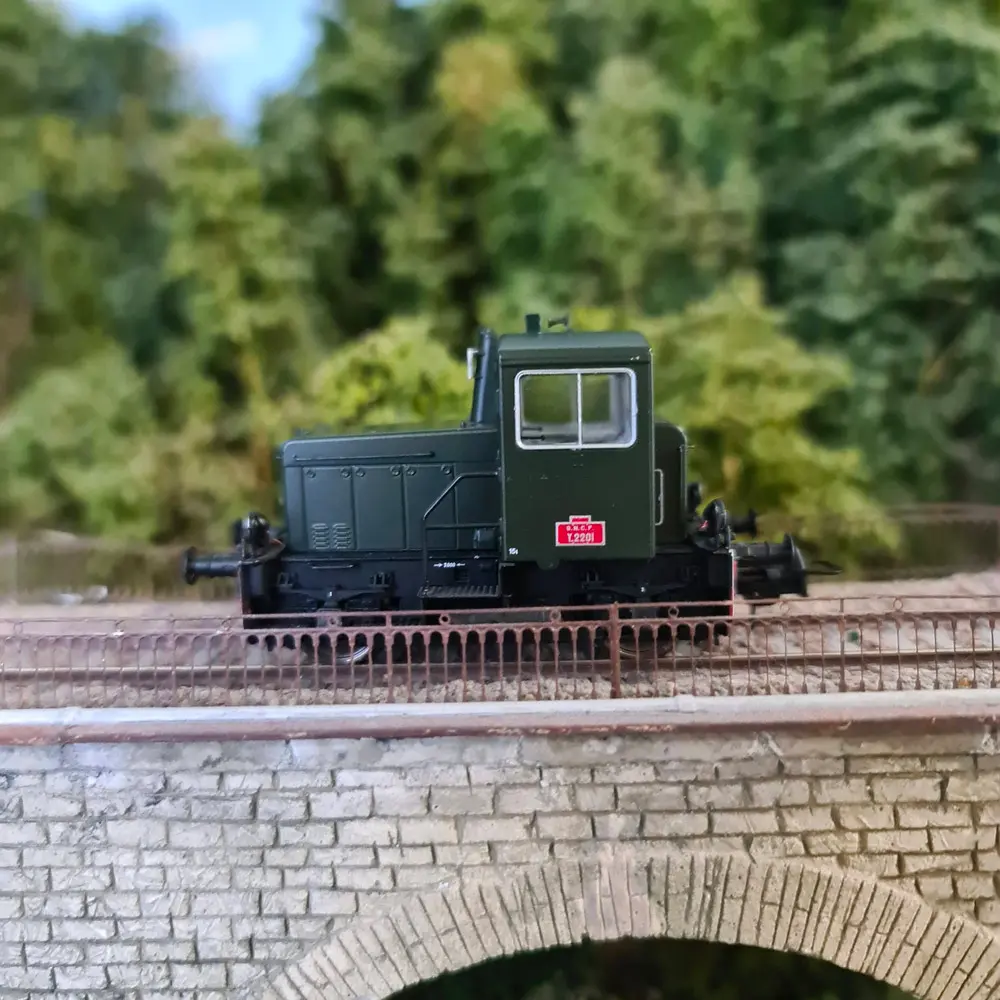 Locotracteur Y-2201 DCC SON - Version d'origine - REE MODELES MB221S - SNCF - HO 1/87 - Ep III - 4