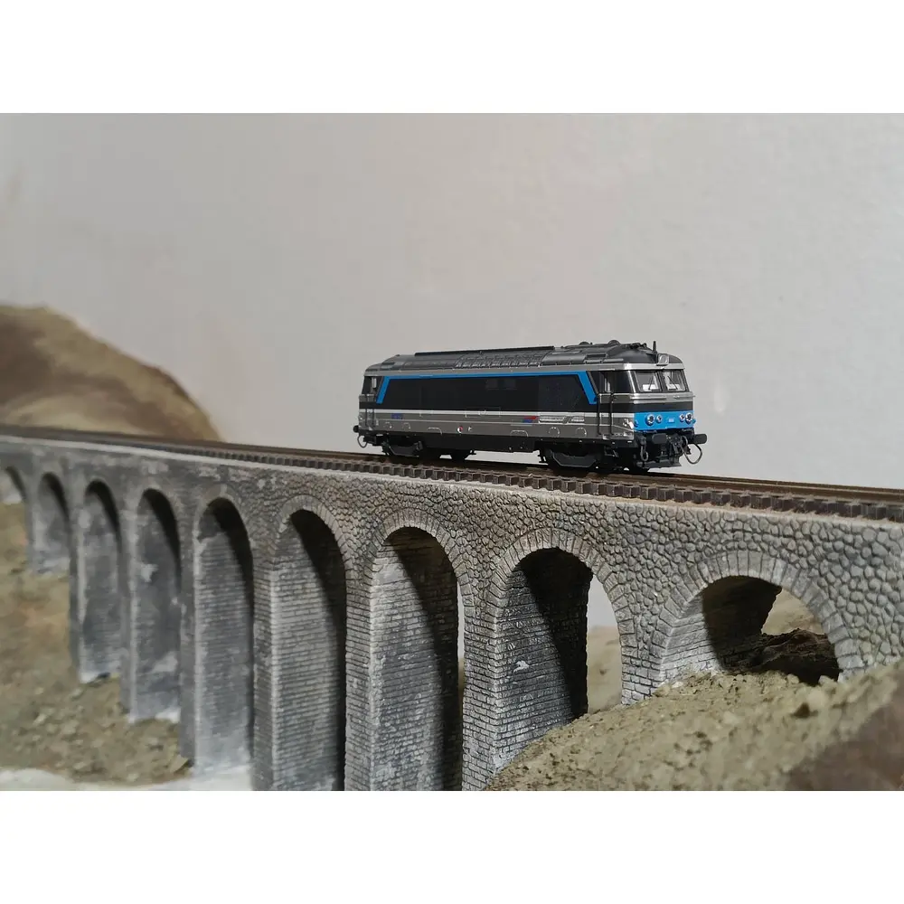 Locomotive diesel BB 67373 - Ree Modèles NW-327S - N 1/160 - SNCF - Ep V/VI - Digital sound - 2R - 4