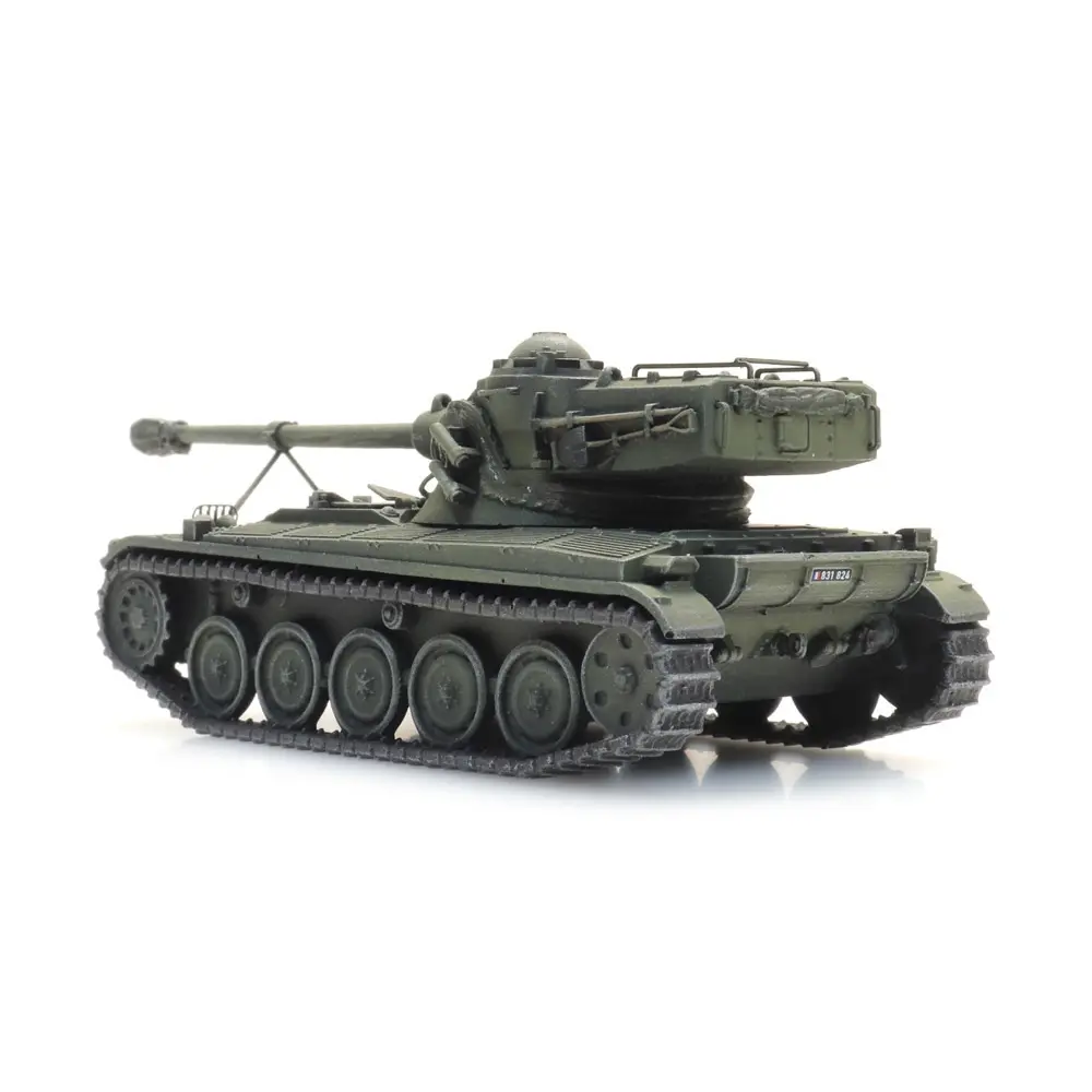 Chasseur de chars AMX 13 - ARTITEC 6870412 - Vert - HO : 1/87  - 2