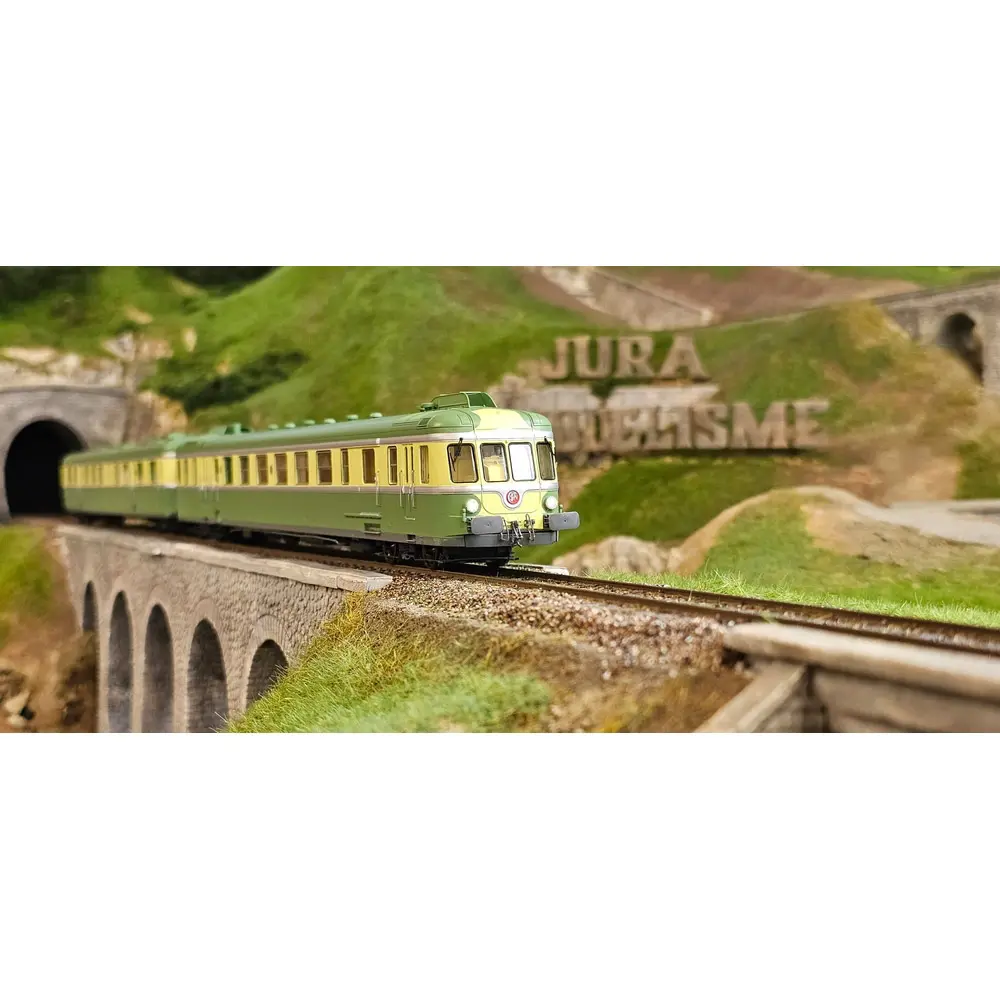 Autorail RGP 2 X-2703 Marseille - DCC SON - Ree modèles MB173S - SNCF - HO - EP III - 6