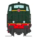 Locomotive diesel 040 DE 624, livrée d'origine, plaques en relief, dépôt de Clermont (Sud-Est) - Ree Modèles NW362S - N 1/160 - SNCF- Ep III - Digital sound - 2R - 2