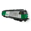 Locomotive diesel BB 67471 Fret - Ree Modèles MB241SAC - HO 1/87 - SNCF - Ep V - Digital sound fumigène - 3R - 2