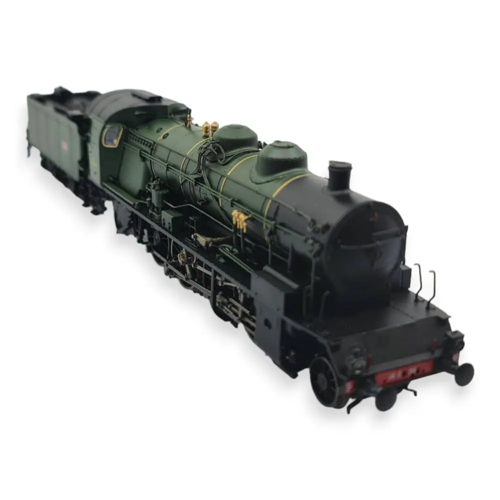 Locomotive à vapeur 5-141 D - Ree Modèles MB160SAC - HO 1/87 - SNCF - Ep III - Digital sound fumigène - 3R - 2