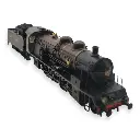 Locomotive à vapeur 141 A - REE MODELES MB155SAC - SNCF - HO 1/87 - 2