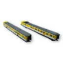Autorail RGP 1 X-2722 Jaune Moderne - ACC SON - REE MODELES MB192SAC SNCF - HO - EP IV-V - 2
