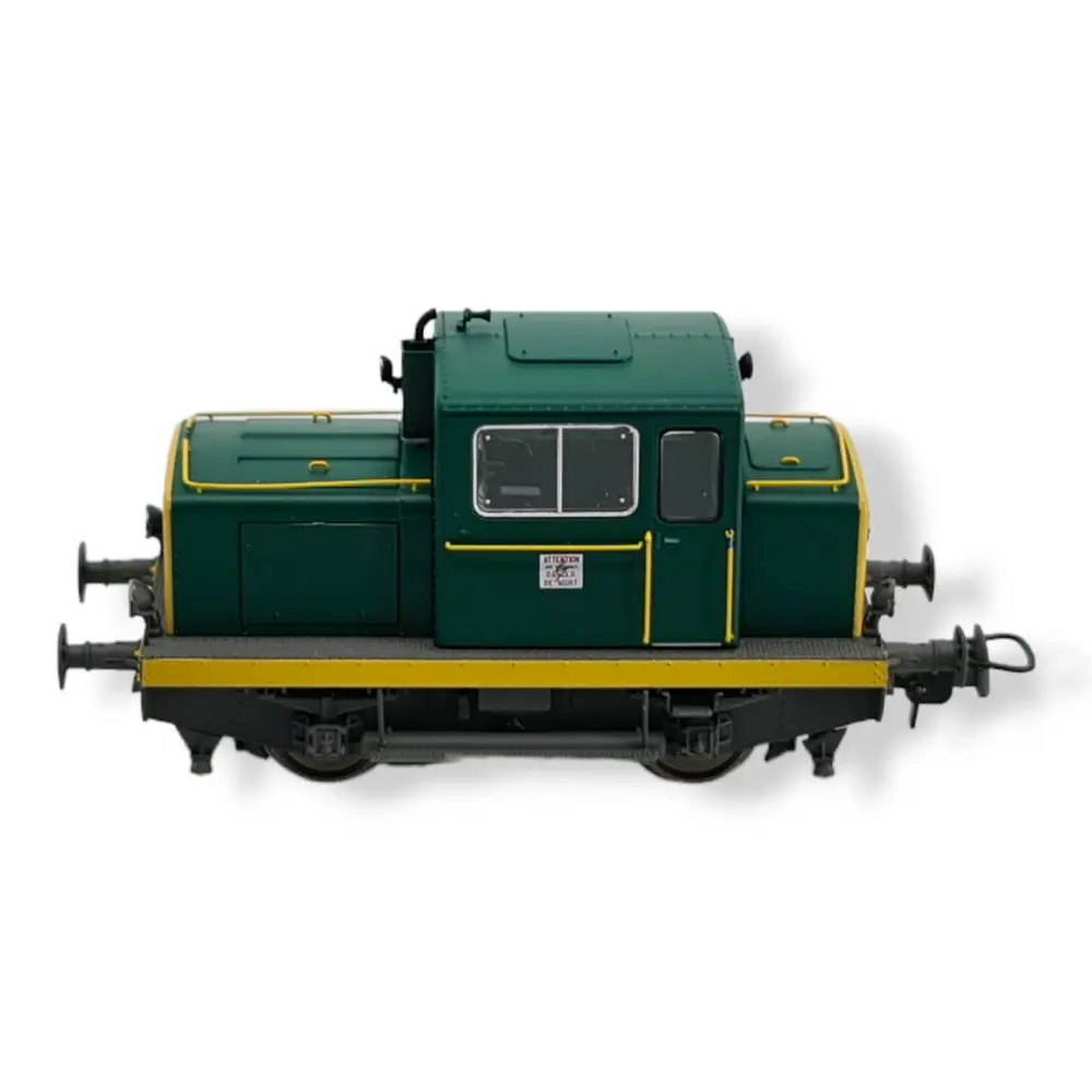 Locotracteur MOYSE 32 TDE - Vert Bande jaune -Dcc Son- REE MODELES MB219S - SNCF - 3