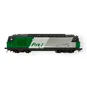 Locomotive diesel BB 67471 Fret - Ree Modèles MB241SAC - HO 1/87 - SNCF - Ep V - Digital sound fumigène - 3R - 3
