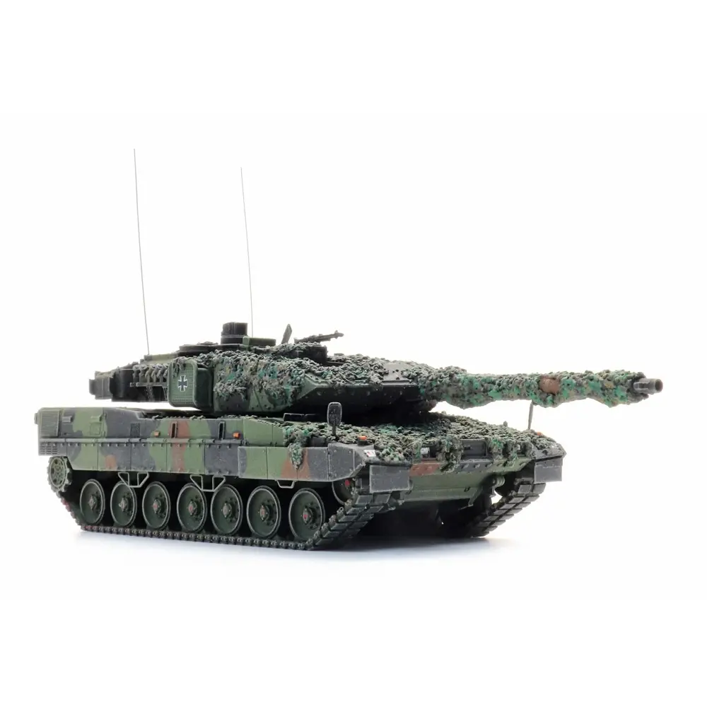 Bundeswehr Leopard 2A7 Flecktarnung Gefechtsklar - Artitec 6870671 - HO 1/87 - 4