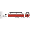 Autorail De Dion type NC Saône & Loire N°402, 2 phares, rouge/gris perle, toit gris - Ree Modèles VM057S - HOe/HOm 1/87 - CFD - Ep II/III - Digital sound - 2R - 2