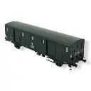 FOURGON OCEM 30 "V" avec feux - DCC - REE MODELES VB117S SNCF - HO 1/87 -EP IV/V - 2