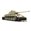 Char Tiger II sur wagon de transport - ARTITEC 6870651 - HO 1/87 - 3