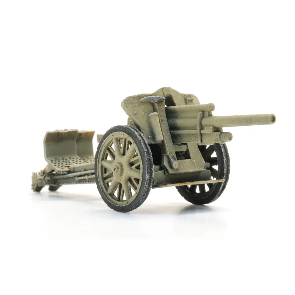 Canon d’artillerie – 10,5 cm LeFH - ARTITEC 6870630 - HO 1/87 - 2