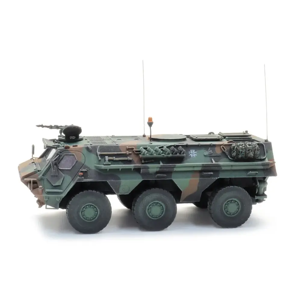Bundeswehr TPz Fuchs Aufklärer Flecktarnung - Artitec 6870696 - HO 1/87 - 5