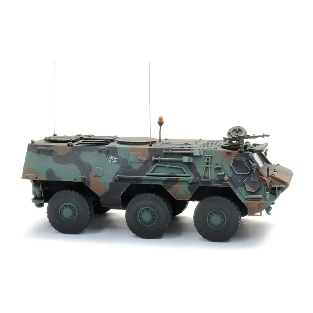 Bundeswehr TPz Fuchs Aufklärer Flecktarnung - Artitec 6870696 - HO 1/87 - 6