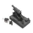 Skoda 30,5 cm Belagerungsmörser M1916, prêt à l'emploi - Artitec 6870254 - HO 1/87 - 6