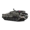 Leopard 2A4 Flecktarnung sur wagon  - ARTITEC 6870186 - HO 1/87 - 2