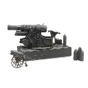 Skoda 30,5 cm Belagerungsmörser M1916, prêt à l'emploi - Artitec 6870254 - HO 1/87 - 3