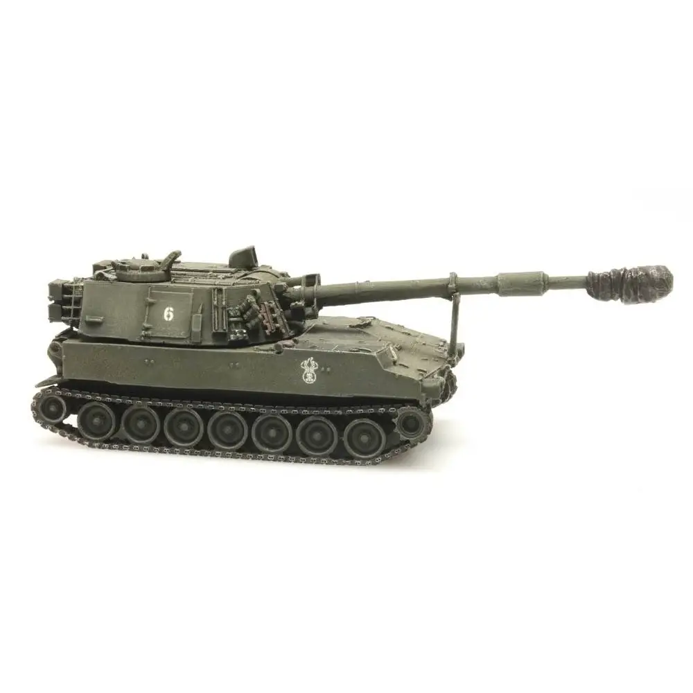 Chargement de Train M109 A2 - Armée Suisse - Artitec 6870155 - HO 1/87 - 5